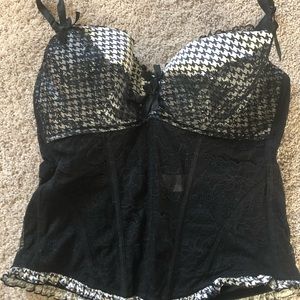 Corset style lingerie